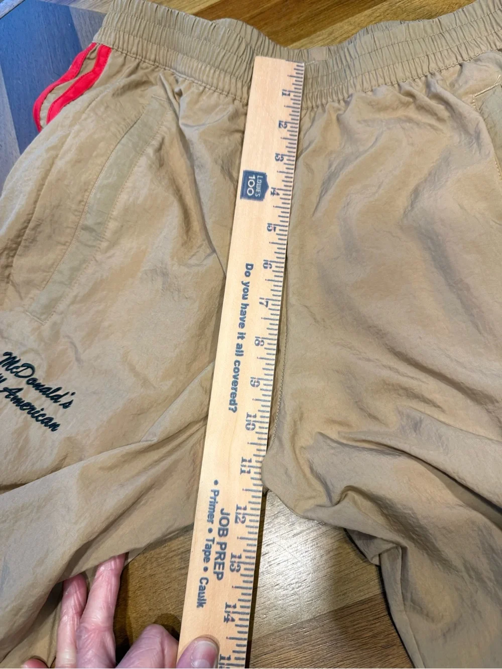 Adidas Originals x Eric Emanuel McDonald's All-American Ceremony snap pants M